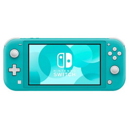Nintendo Switch Lite Consola Portátil - Azul Turquesa, Modelo SWLITE AT, Pantalla Táctil 5.5', 32 GB, Batería 3570 mAh, Compatible con Juegos en Modo Portátil